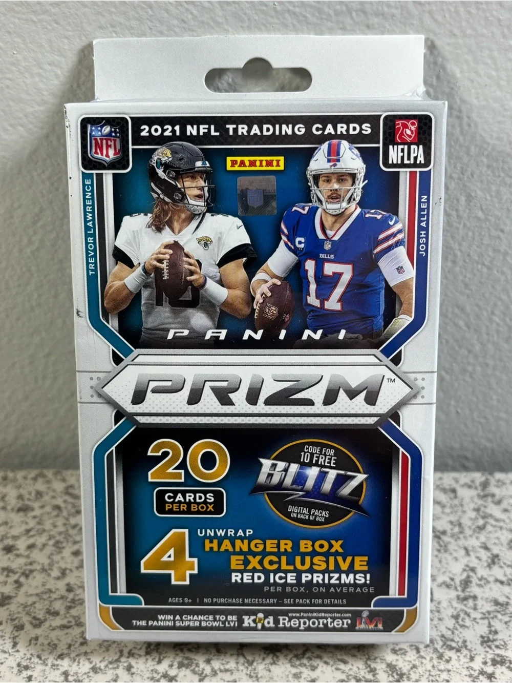 2021 Panini Prizm Hanger Box NFL Football Cards New